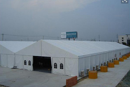 篷房出租时大型展会可选哪些规格尺寸