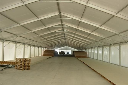 篷房厂家可以做多大跨度的篷房